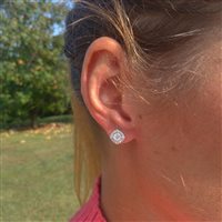 Orecchini Crivelli Donna DIAMANTI in Oro Diamante 0.64 Ct 035-VE26041 - 035-VE26041